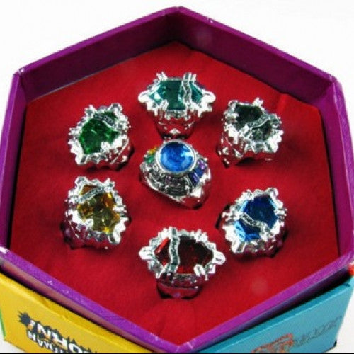 Katekyo VONGOLA Simon 7 pcs Rings Set - Hitman Reborn